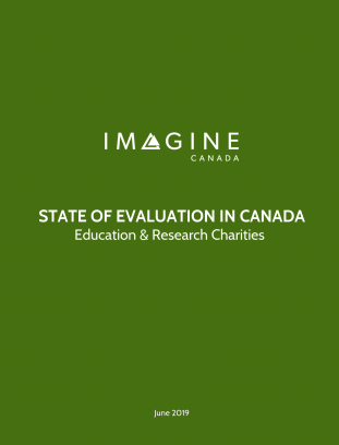 State of Evaluation in Canada: education and research charities