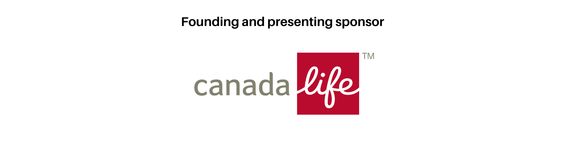 Sponsor logo: Canada Life