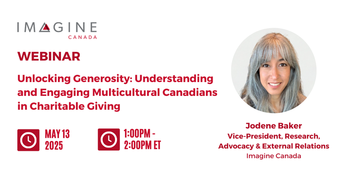Unlocking Generosity: Understanding and Engaging Multicultural Canadians in Charitable Giving
