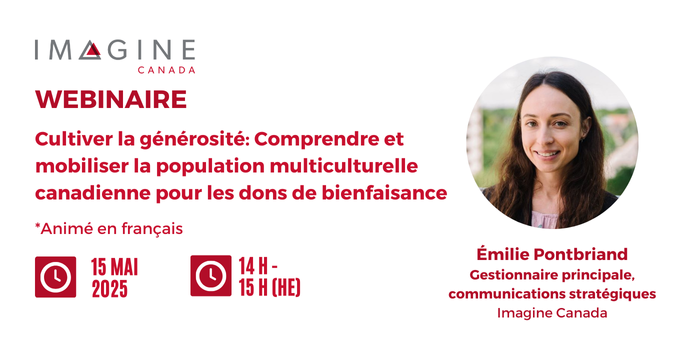 Cultiver la générosité: Comprendre et mobiliser la population multiculturelle canadienne pour les dons de bienfaisance