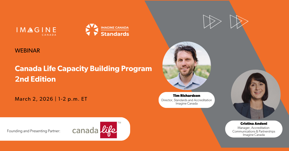 Canada Life Capacity Building Program 2nd Edition