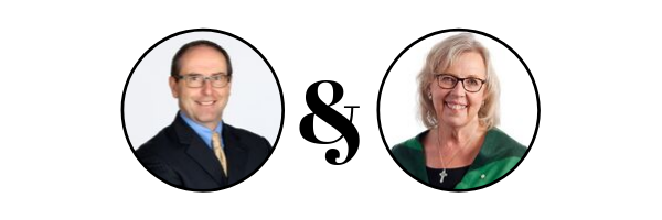 Photo Bruce MacDonald and Elizabeth May