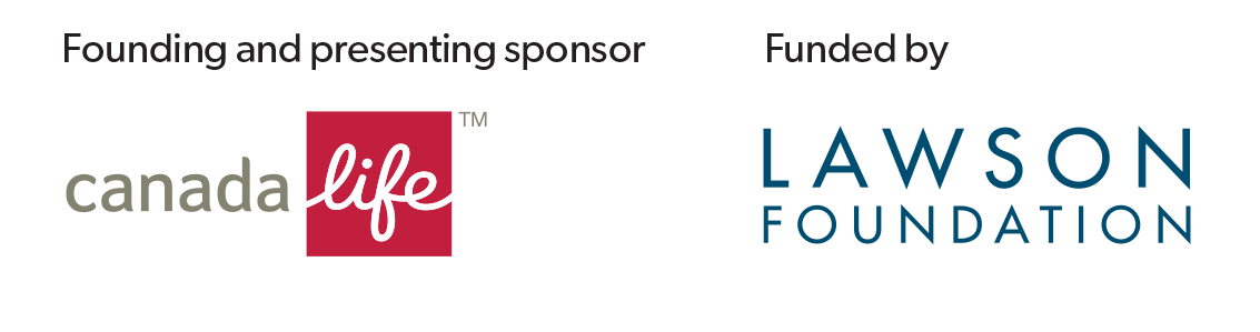 Sponsor logos: Canada Life and Lawson Foundation