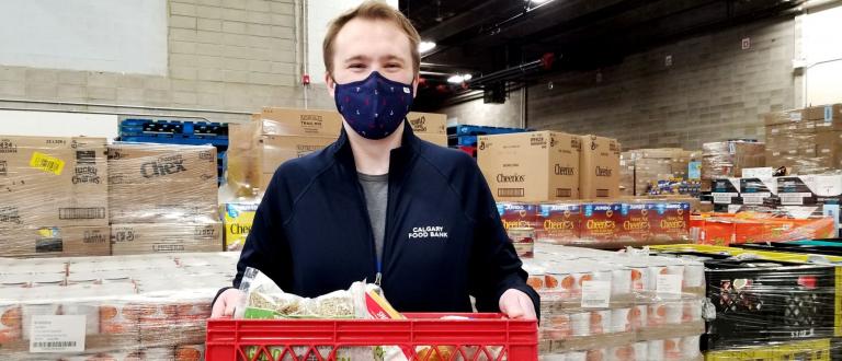 Volunteer at Calgary Food Bank