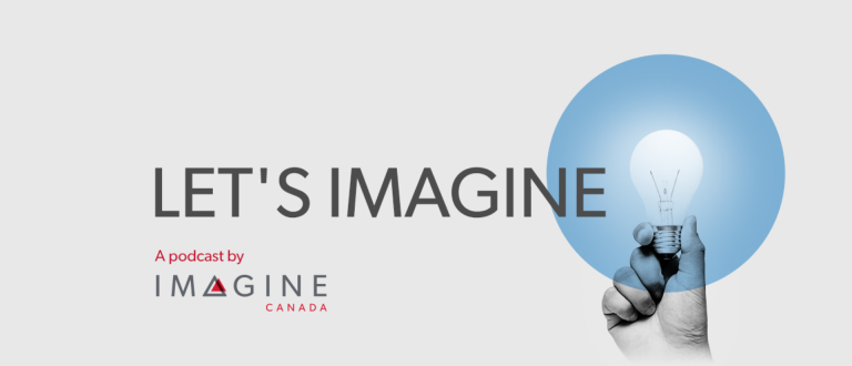 Photo: Let's Imagine podcast banner