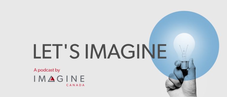 Image: Let's Imagine Canada podcast banner