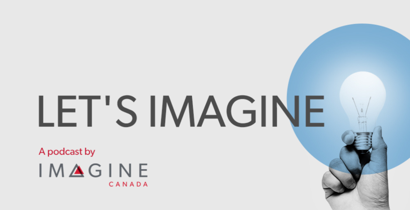 Image: Let's Imagine podcast banner