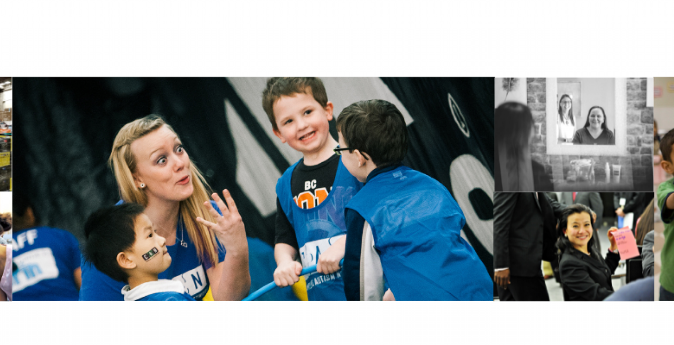 collage of charities