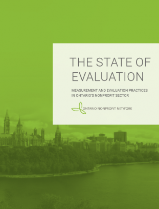 The State of Evaluation in Ontario
