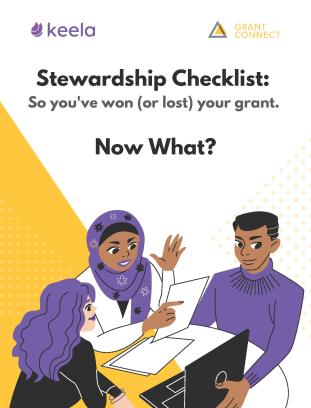 Grant Stewardship Checklist cover